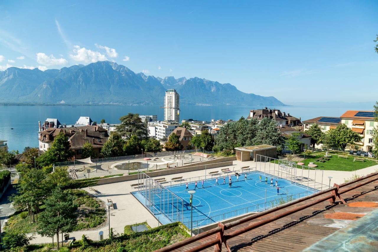 Les Amandiers Apartment Montreux Luaran gambar