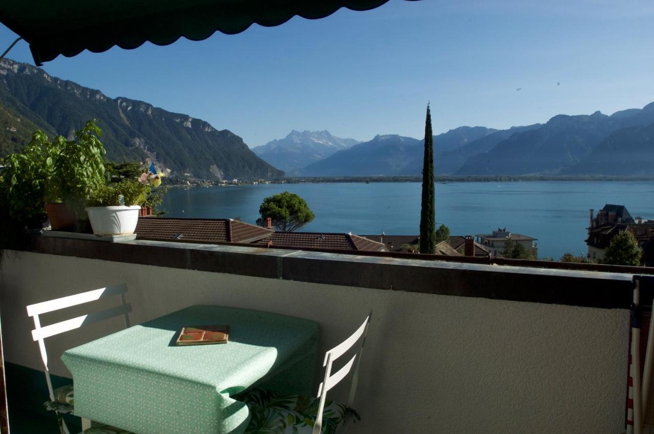 Les Amandiers Apartment Montreux Luaran gambar